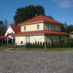 gedämmter Neubau an Straßenecke